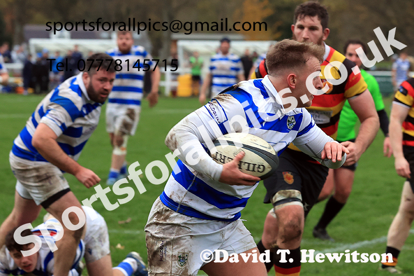 Tynedale v Harrogate, Tynedale Park, Corbridge.   Photo: David T. Hewitson/Sports for All Pics